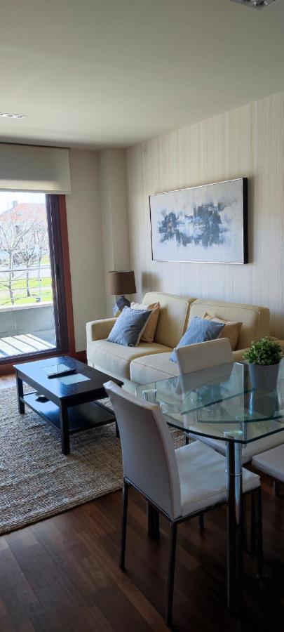 Acogedor Apartamento Con Terraza En Portonovo Buitenkant foto